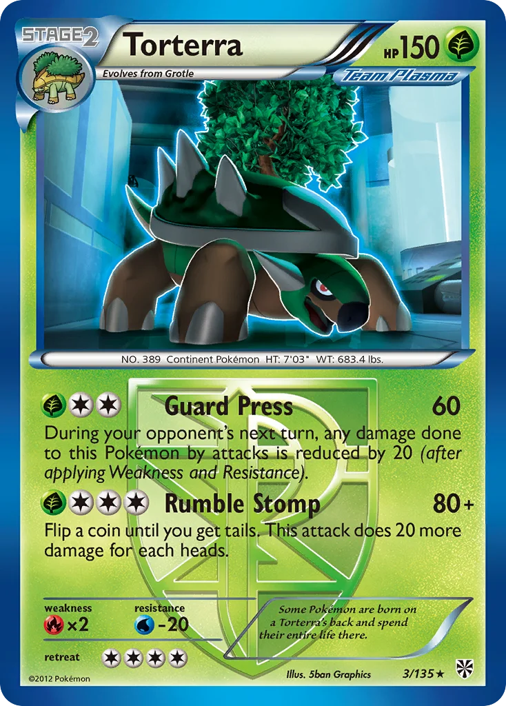 Torterra · Plasma Storm