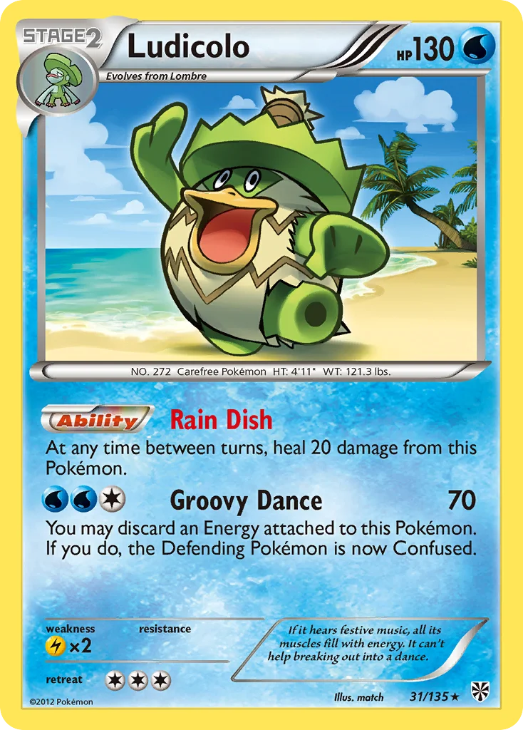 Ludicolo · Plasma Storm