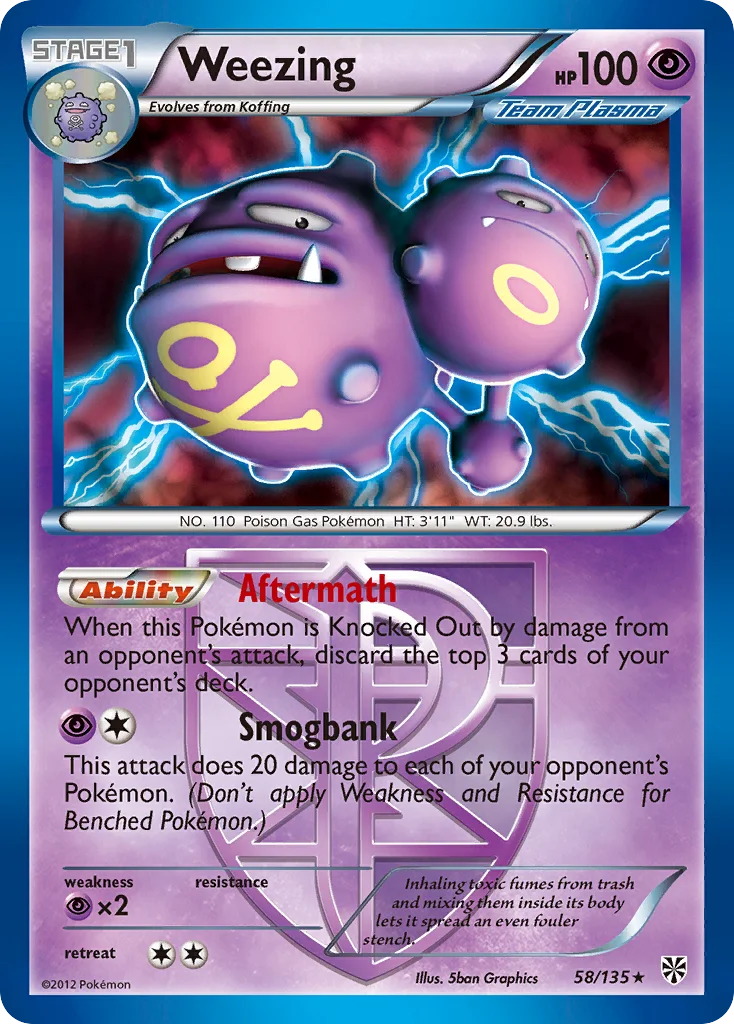 Weezing · Plasma Storm