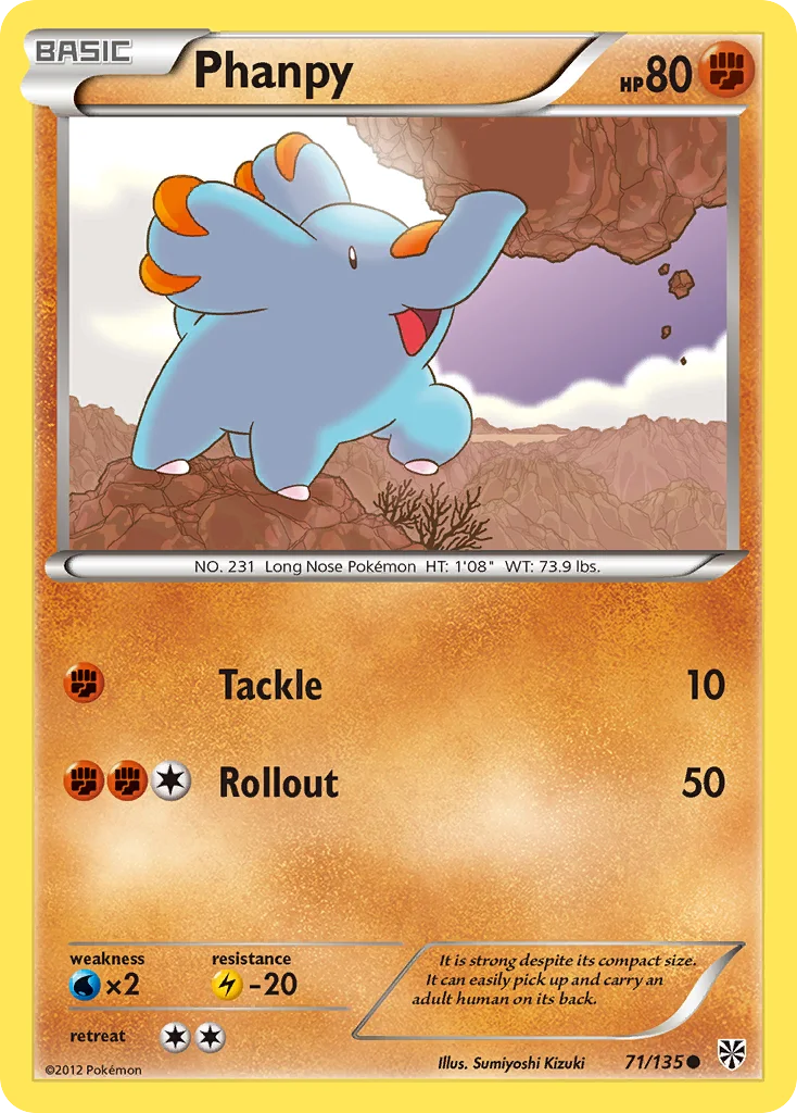 Phanpy · Plasma Storm