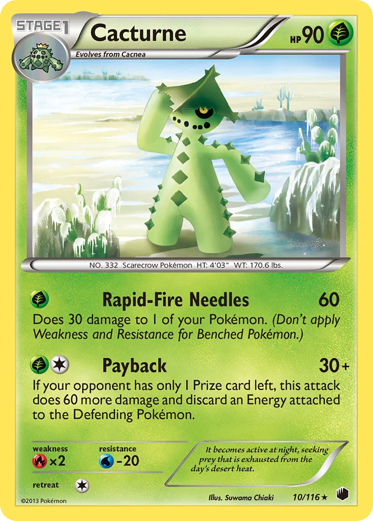 Cacturne · Plasma Freeze