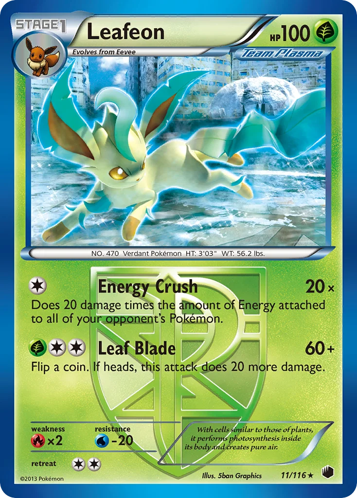 Leafeon · Plasma Freeze