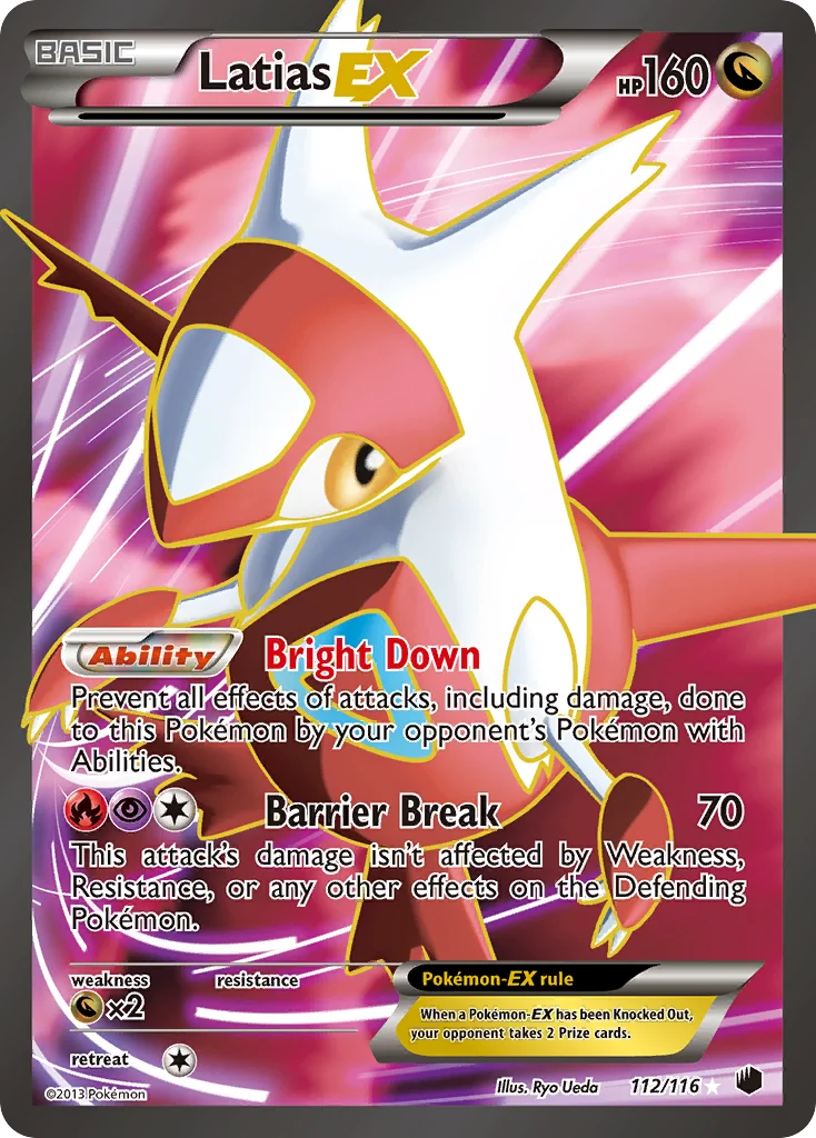 Latias-EX · Plasma Freeze
