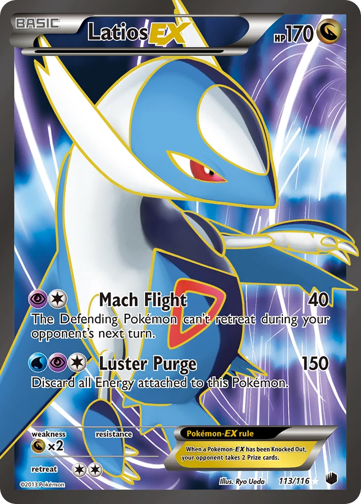 Latios-EX · Plasma Freeze
