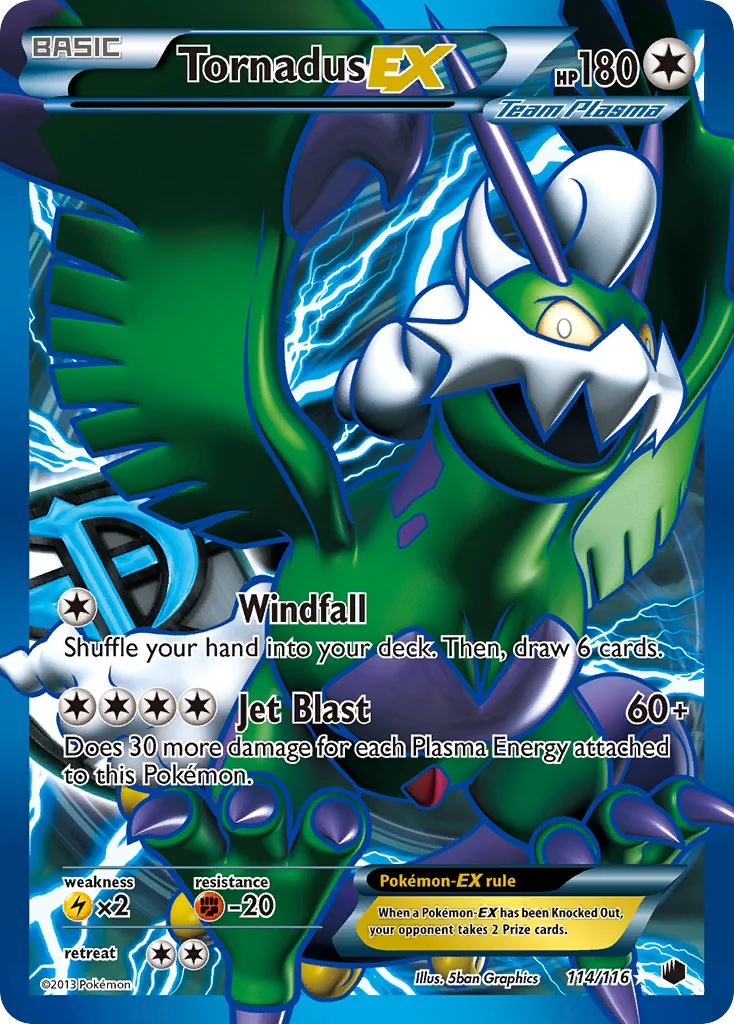 Tornadus-EX · Plasma Freeze