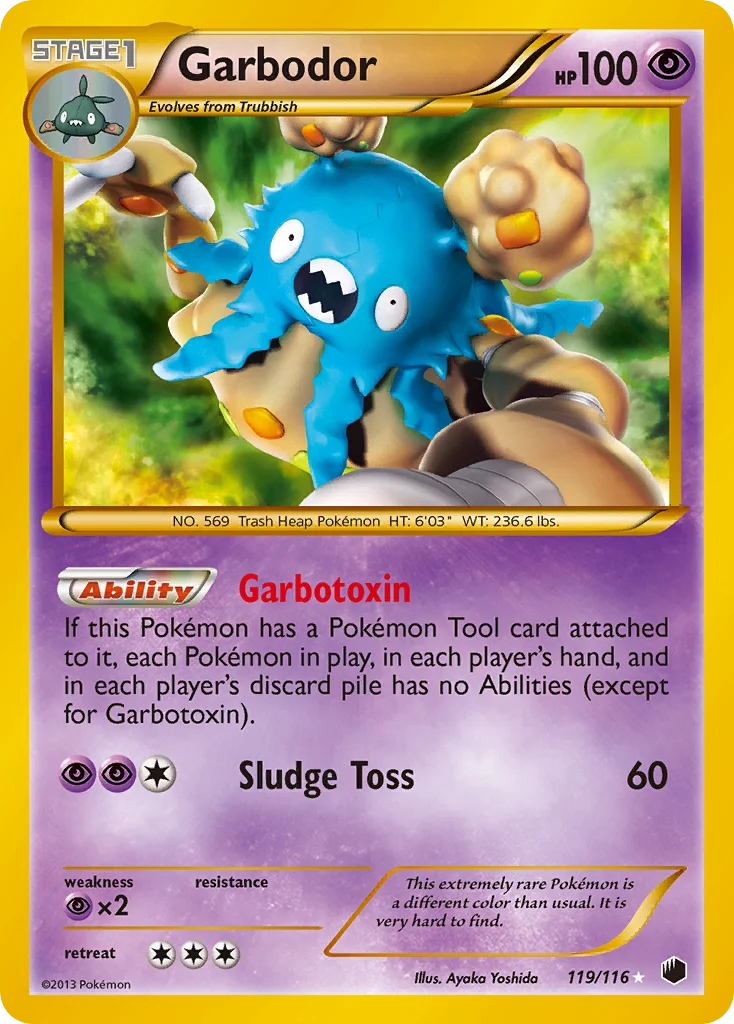 Garbodor · Plasma Freeze