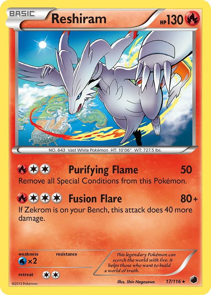 Reshiram · Plasma Freeze