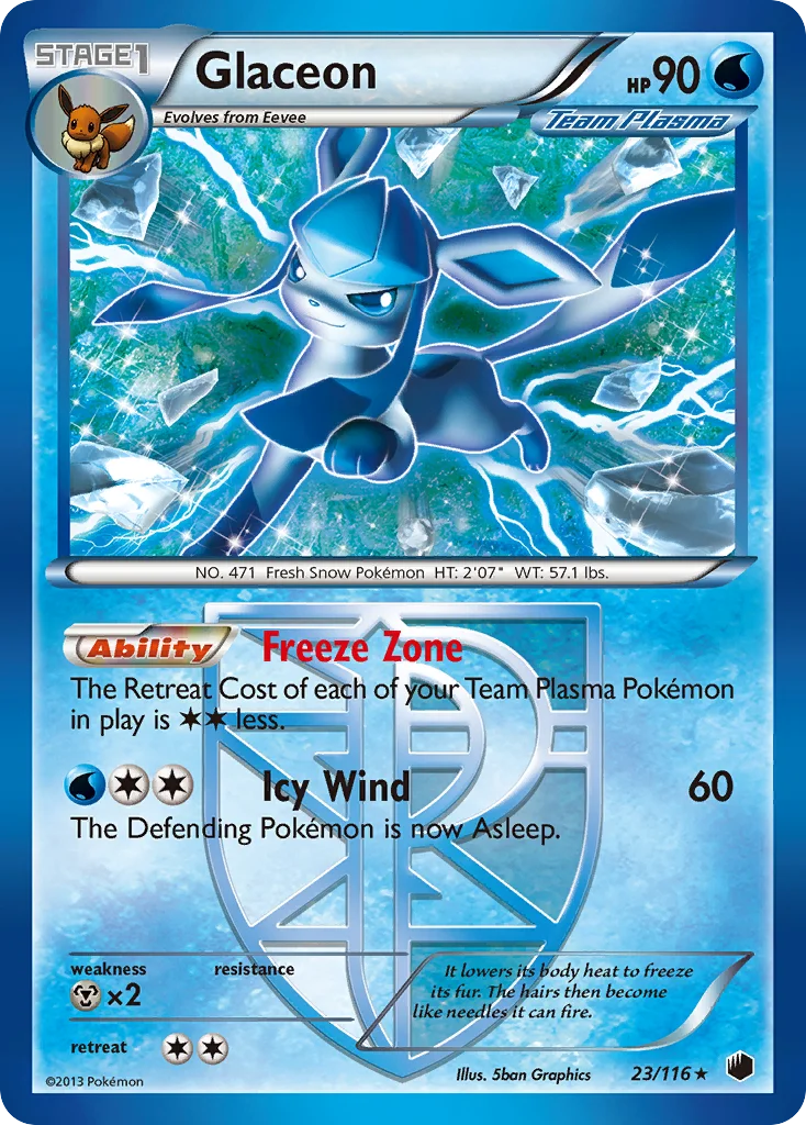 Glaceon · Plasma Freeze
