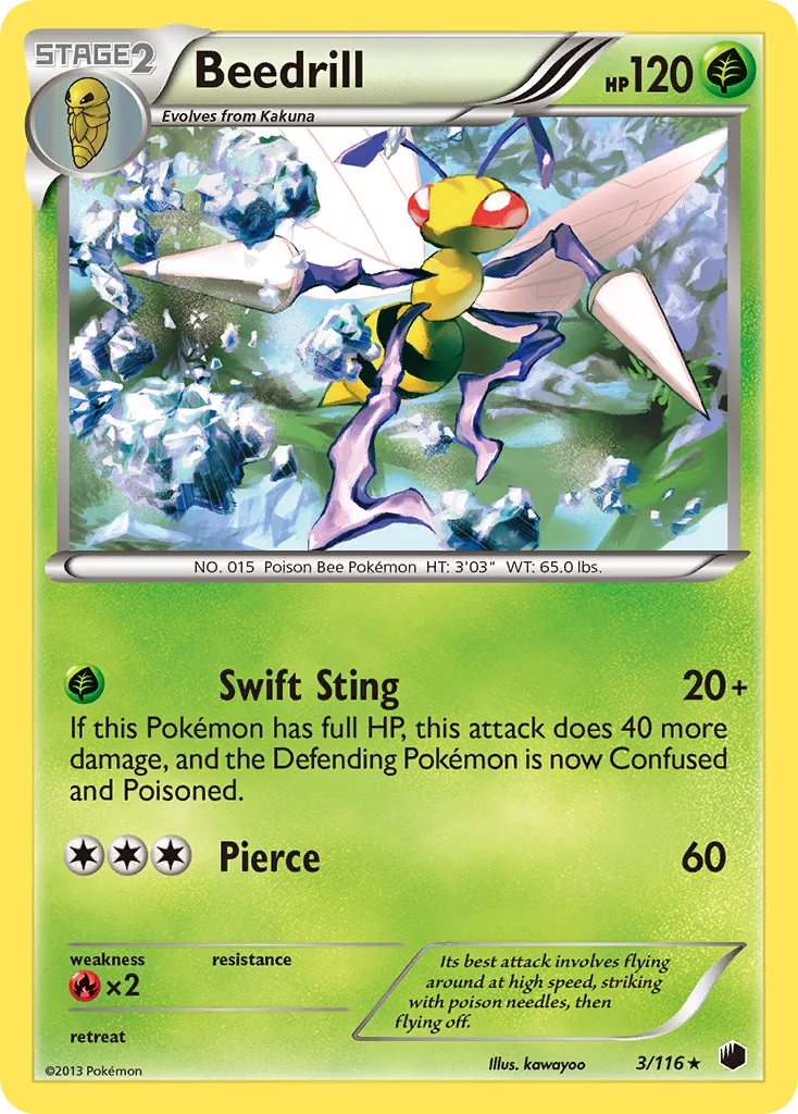 Beedrill · Plasma Freeze