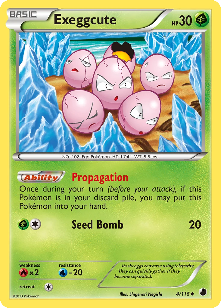 Exeggcute · Plasma Freeze