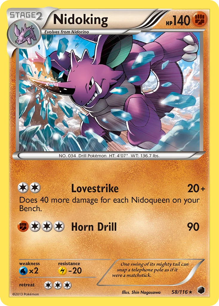 Nidoking · Plasma Freeze