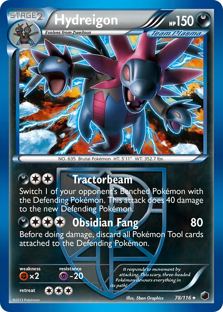 Hydreigon · Plasma Freeze