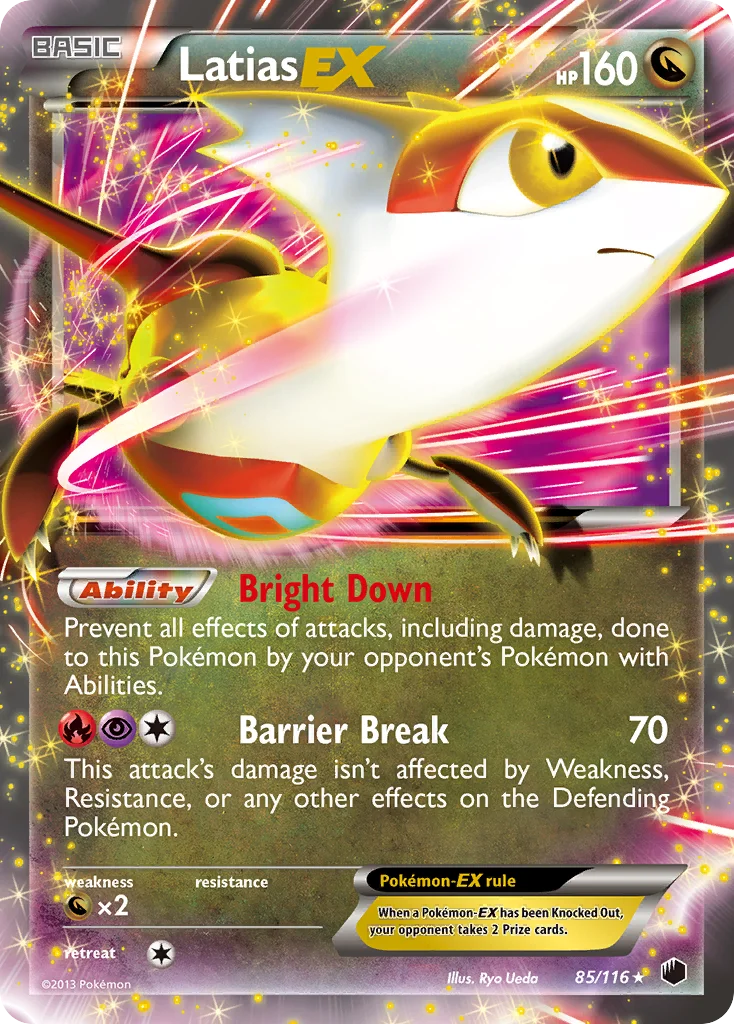 Latias-EX · Plasma Freeze
