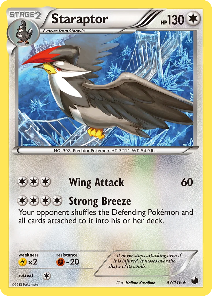 Staraptor · Plasma Freeze