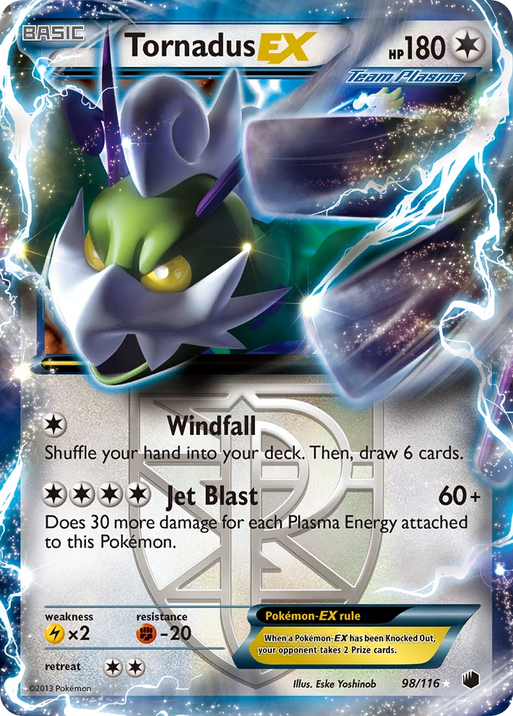 Tornadus-EX · Plasma Freeze