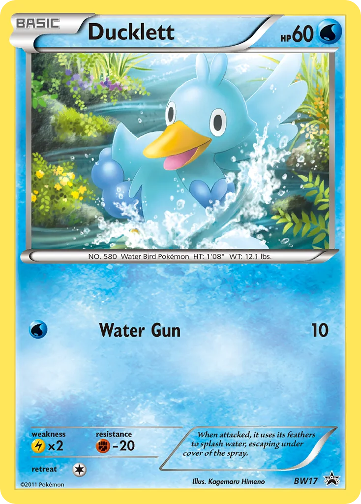 Ducklett · BW Black Star Promos