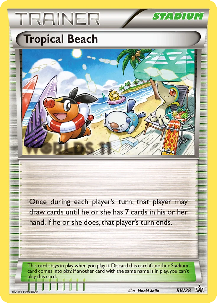 Tropical Beach · BW Black Star Promos