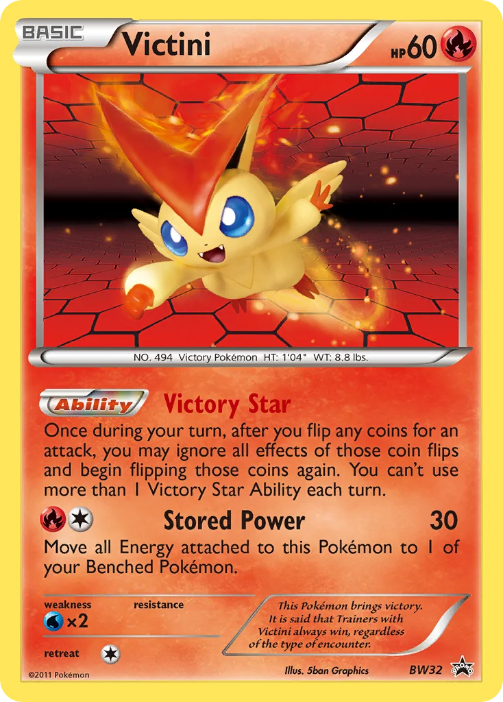 Victini · BW Black Star Promos
