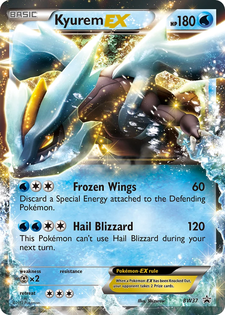 Kyurem-EX · BW Black Star Promos