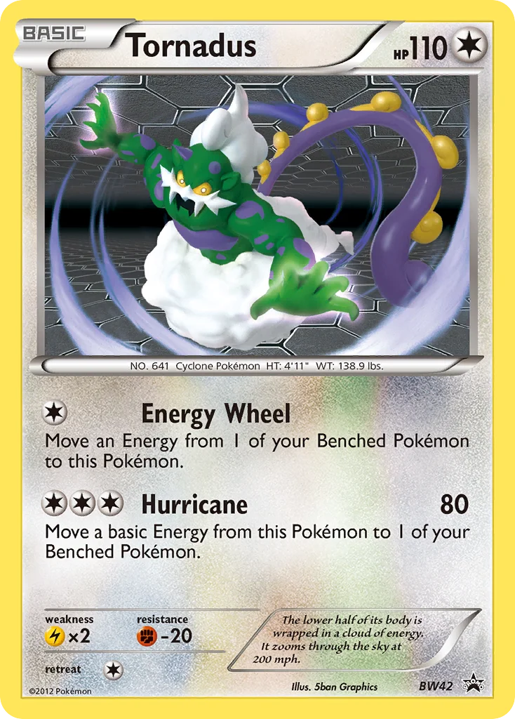 Tornadus · BW Black Star Promos