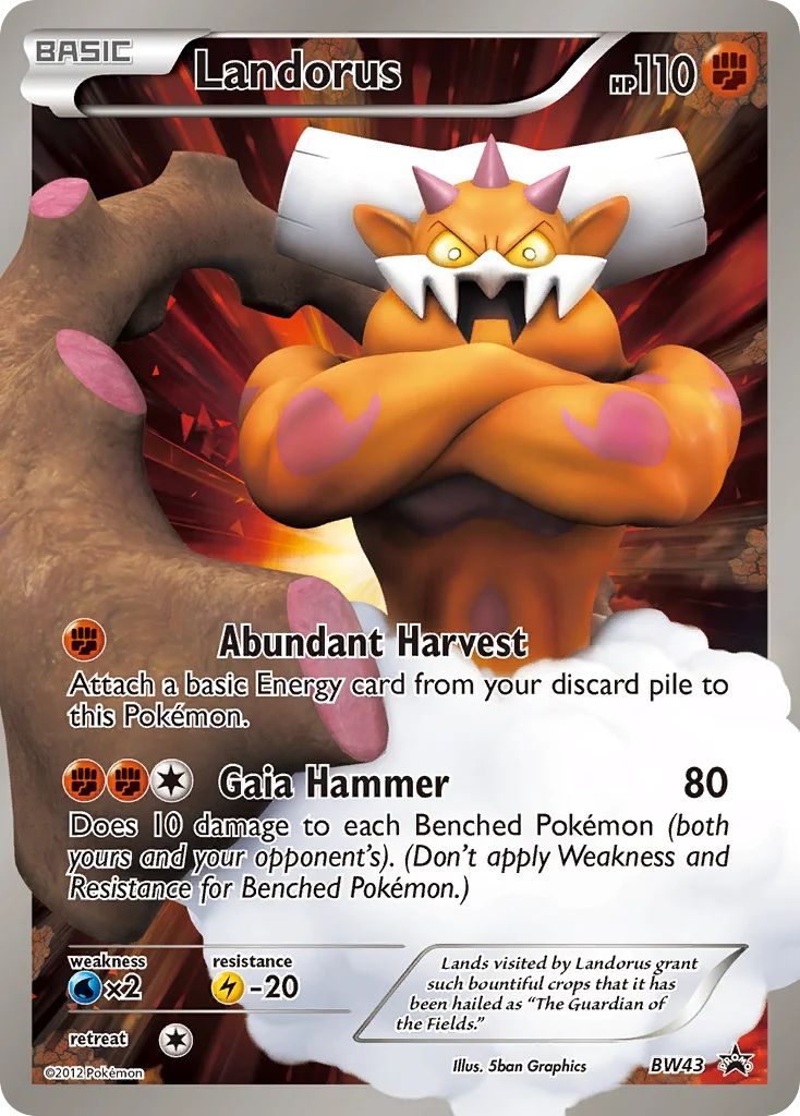 Landorus · BW Black Star Promos
