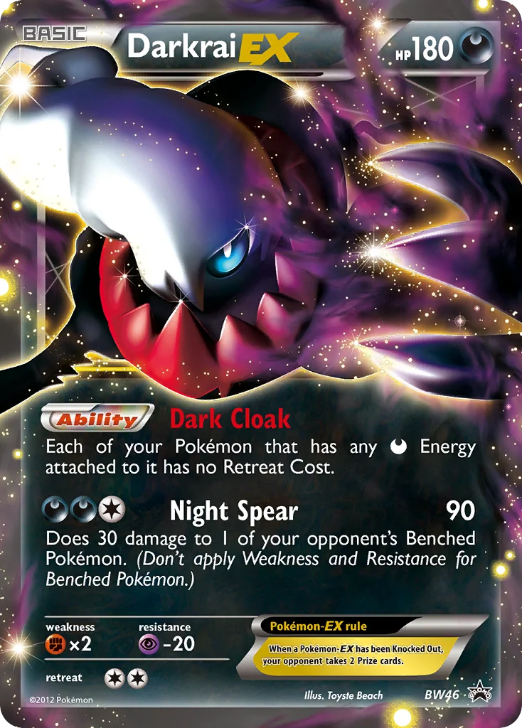 Darkrai-EX · BW Black Star Promos