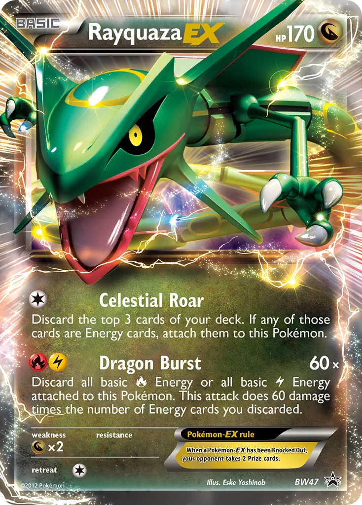 Rayquaza-EX · BW Black Star Promos