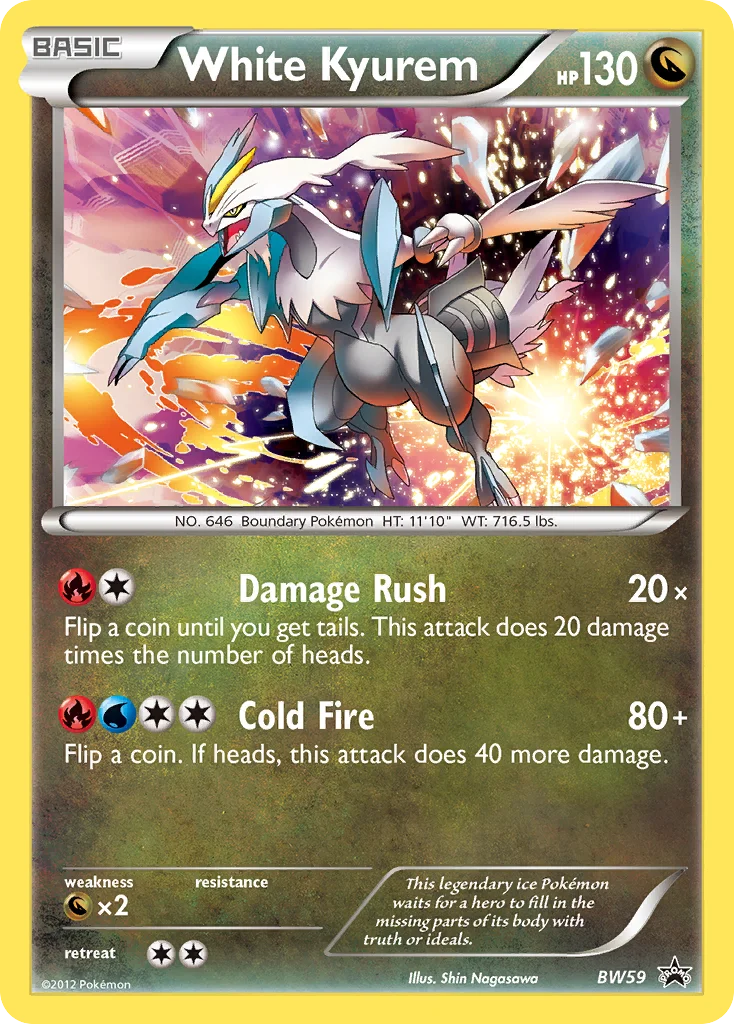 White Kyurem · BW Black Star Promos