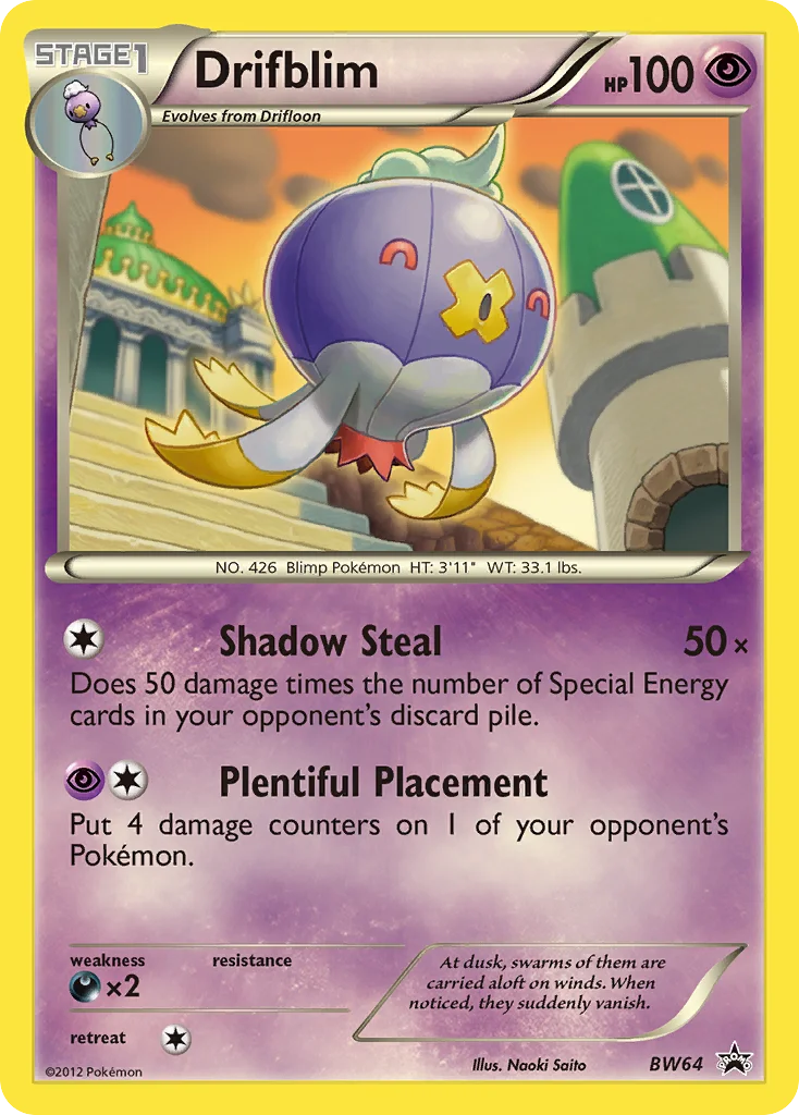 Drifblim · BW Black Star Promos