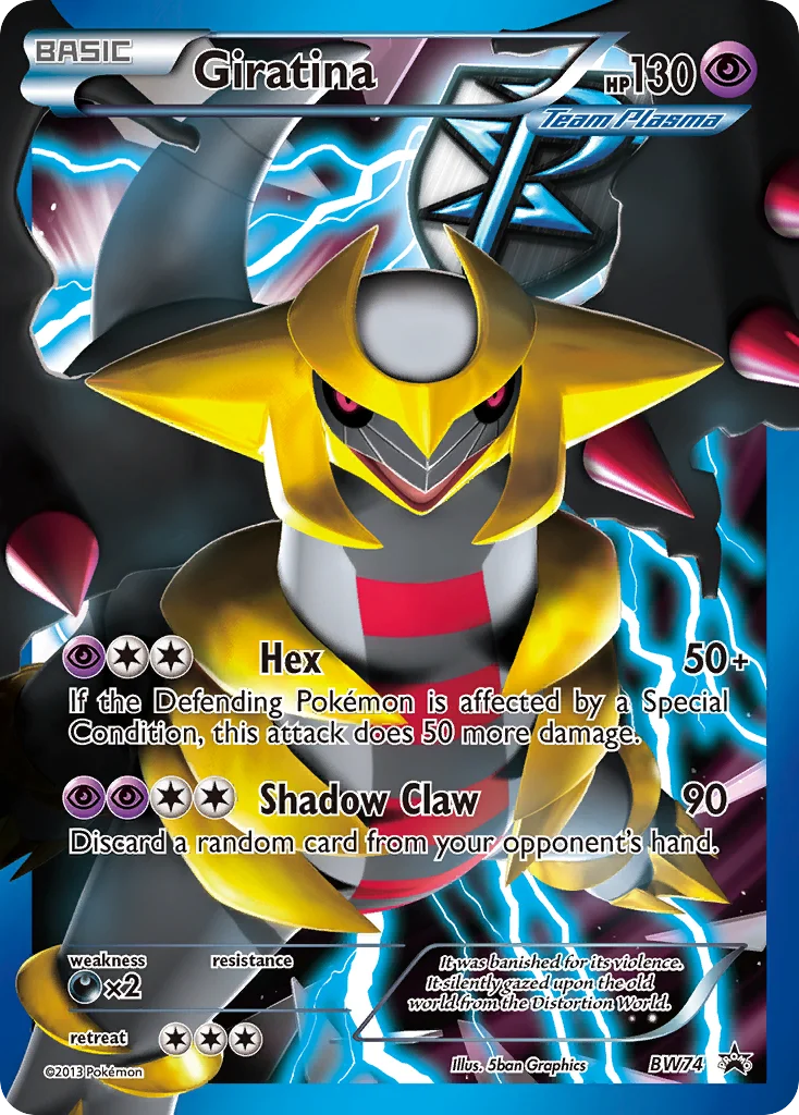 Giratina · BW Black Star Promos