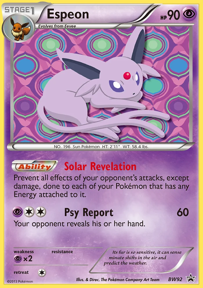 Espeon · BW Black Star Promos