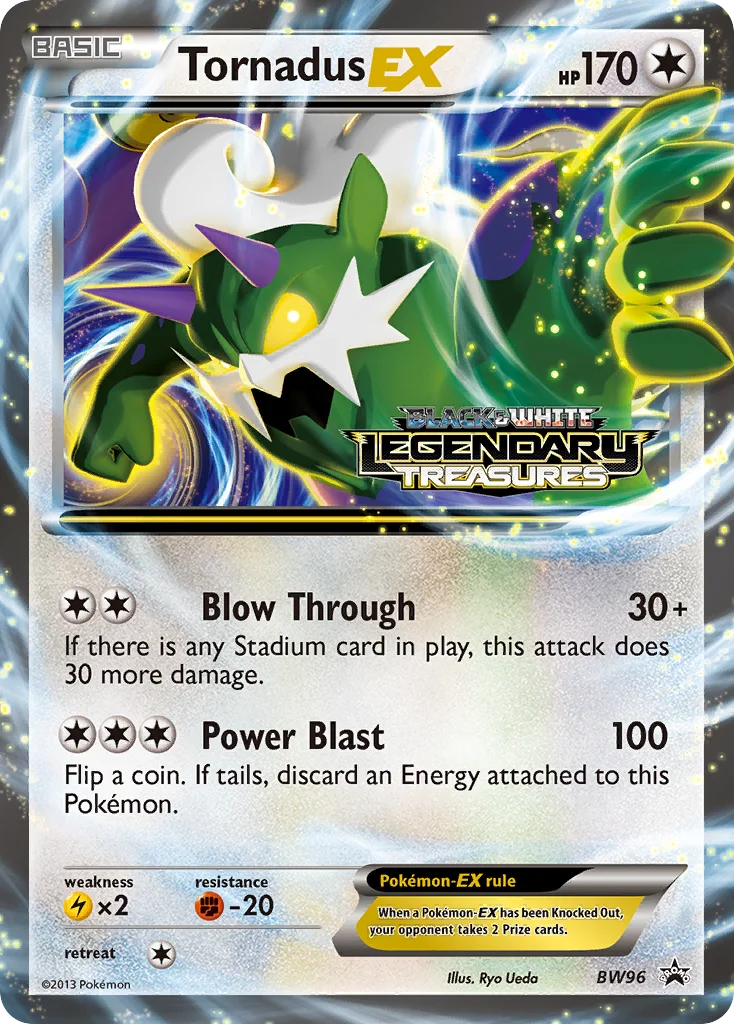 Tornadus-EX · BW Black Star Promos