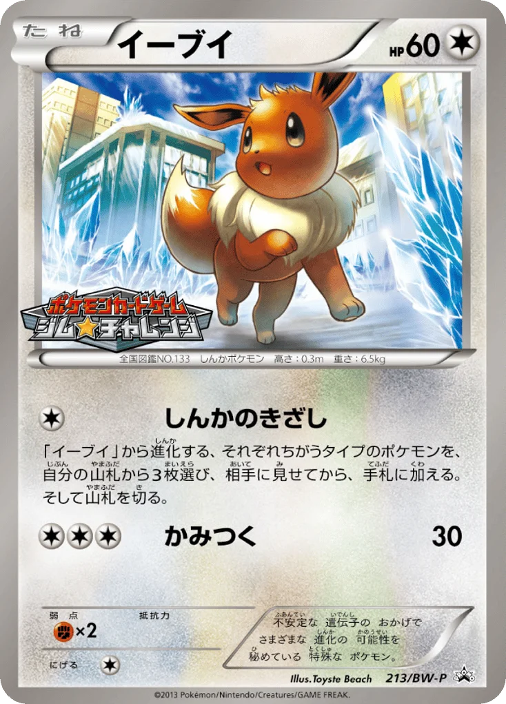 Eevee · Black & White Promos