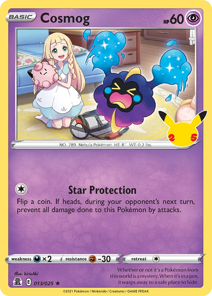 Cosmog · Celebrations