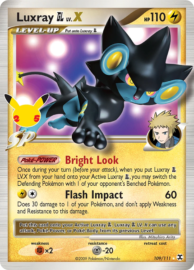 Luxray GL LV.X · Celebrations: Classic Collection