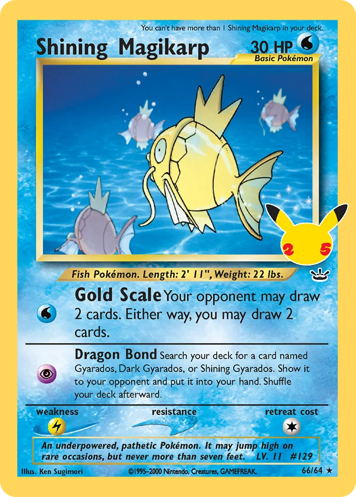 Shining Magikarp · Celebrations: Classic Collection