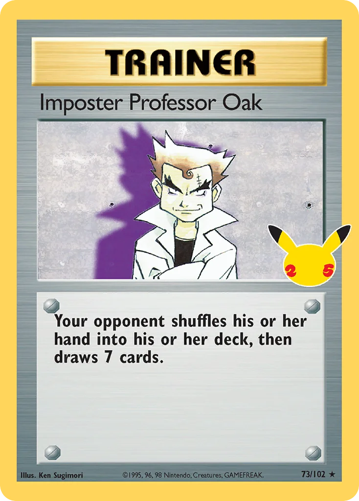 Imposter Professor Oak · Celebrations: Classic Collection