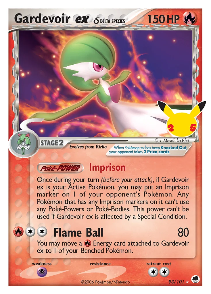 Gardevoir ex δ · Celebrations: Classic Collection