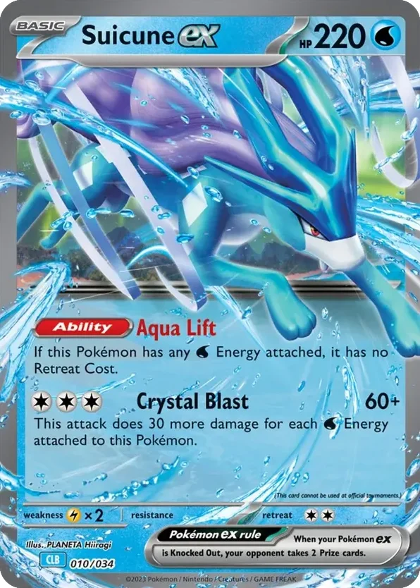 Suicune ex · Pokémon TCG Classic - Blastoise