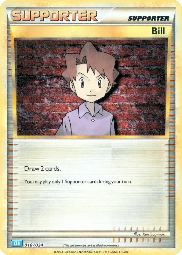 Bill · Pokémon TCG Classic - Blastoise