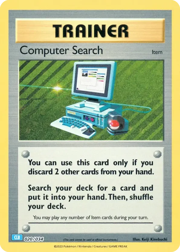 Computer Search · Pokémon TCG Classic - Blastoise
