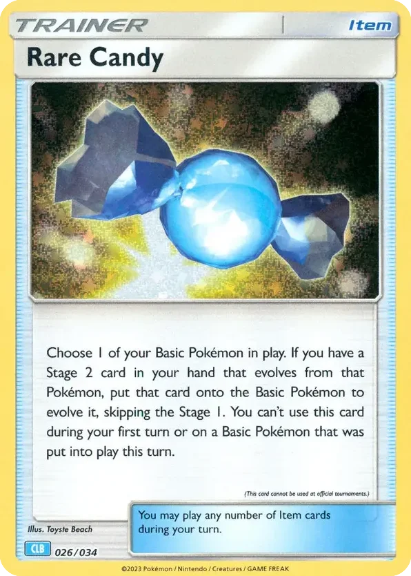 Rare Candy · Pokémon TCG Classic - Blastoise