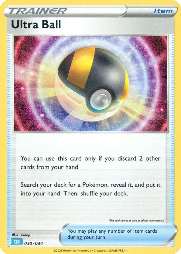 Ultra Ball · Pokémon TCG Classic - Blastoise