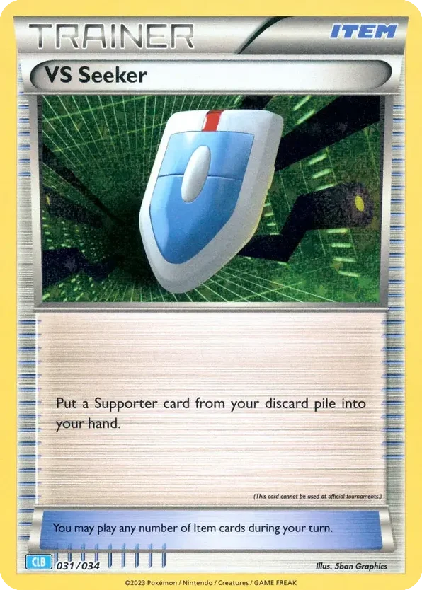 VS Seeker · Pokémon TCG Classic - Blastoise