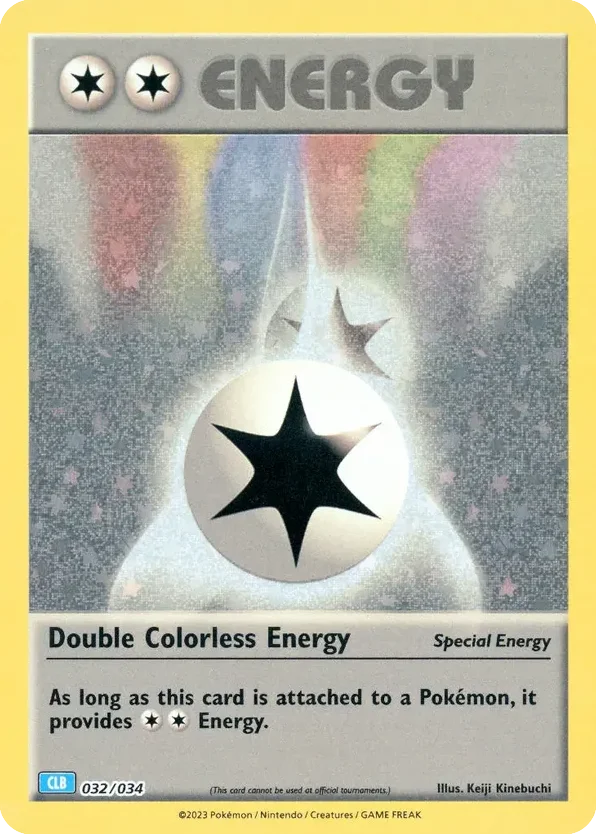 Double Colorless Energy · Pokémon TCG Classic - Blastoise