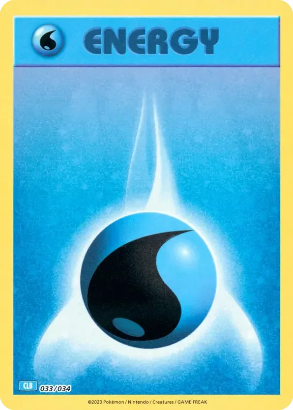 Basic Water Energy · Pokémon TCG Classic - Blastoise