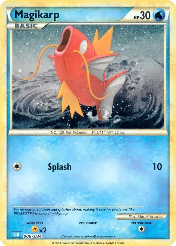 Magikarp · Pokémon TCG Classic - Blastoise