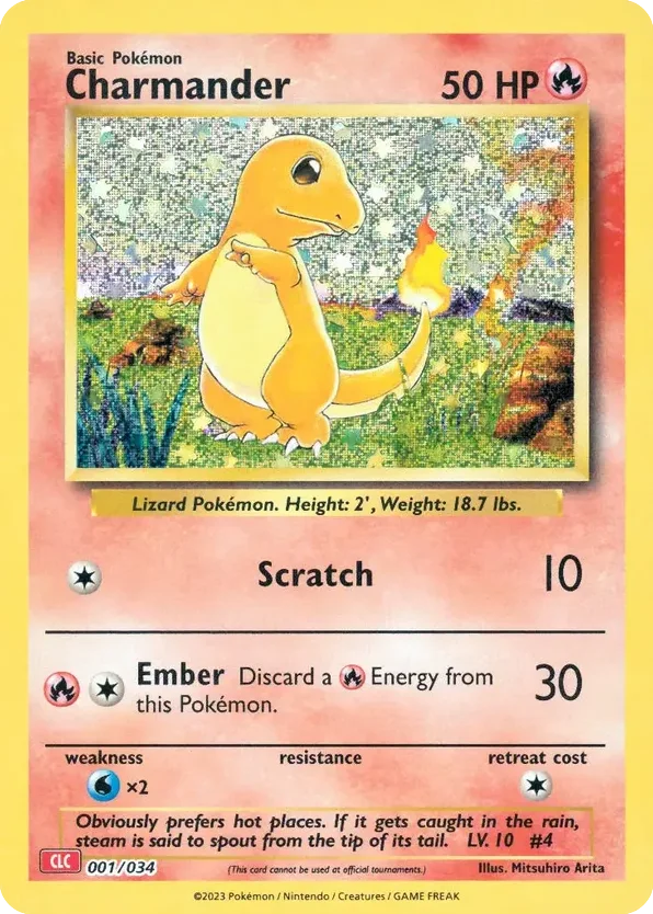Charmander · Pokémon TCG Classic - Charizard