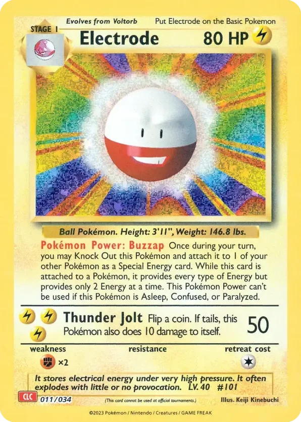 Electrode · Pokémon TCG Classic - Charizard