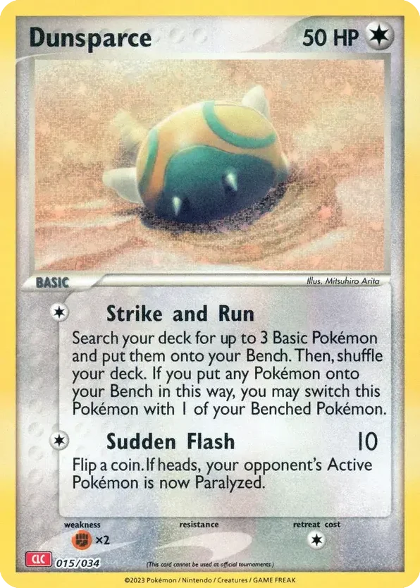 Dunsparce · Pokémon TCG Classic - Charizard